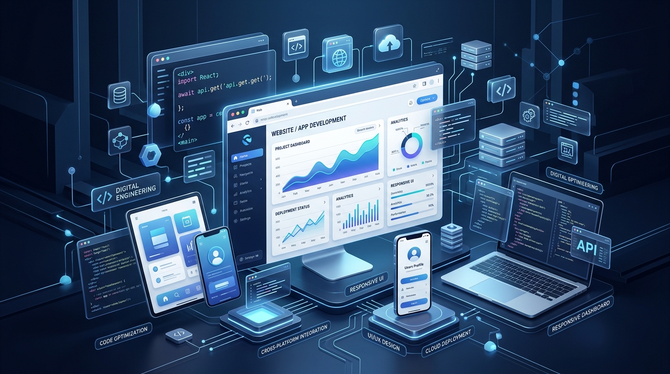 Web Development & Modern Digital Engineering - Krishkalp Technologies